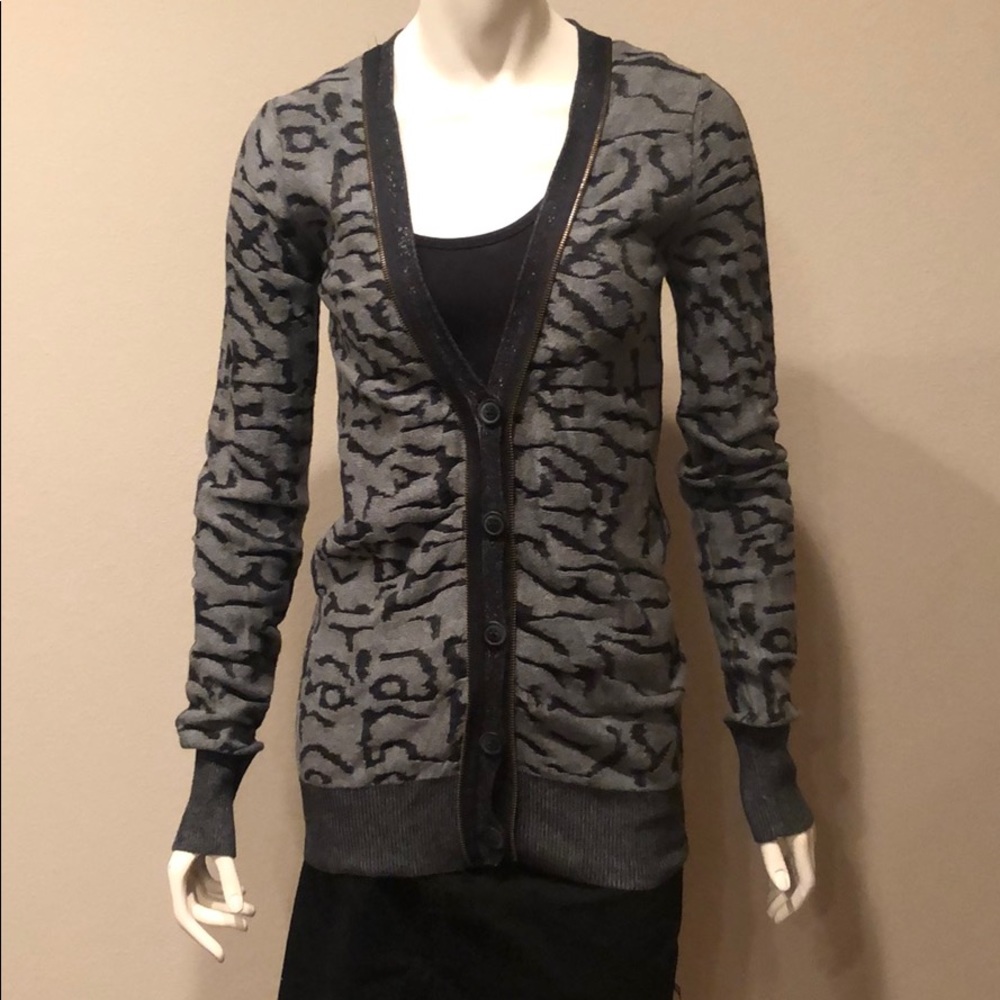 BKE Button-up Cardigan: M